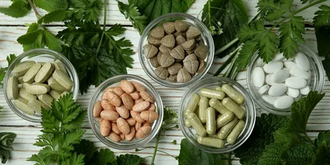 قرص گیاهی مریم گلی تهیه شده از گیاه ارزشمند